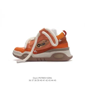 Ocai Vibe Retro Chunky Bread Sneakers with Gel Details