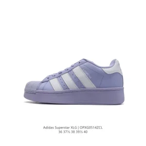 Adidas Originals Superstar XLG Platform Leather Shell Toe Women's Shoes