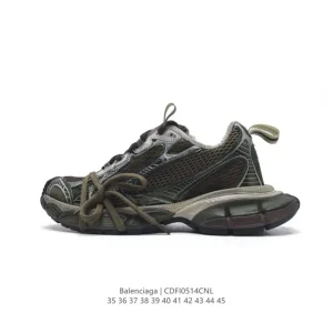 Balenciaga 3XL Sneaker 3+ Series Night Light Vintage Low Top Shoes