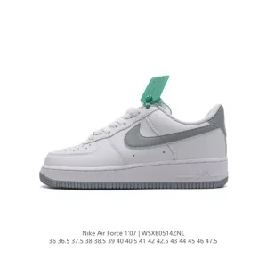 Nike Air Force 1 Low 07 Men's Women's Casual Sneakers with Air Cushion