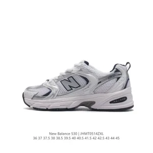 New Balance 530 Vintage Running Shoes with Thick Sole for Men and Women