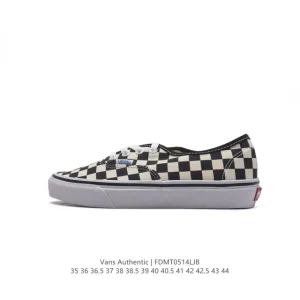 Vans Authentic Classic Retro Skate Shoes for Men and Women