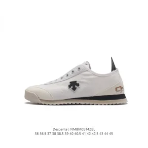 Descente Chron Retro Unisex Canvas Sneakers Vintage Style Casual Shoes
