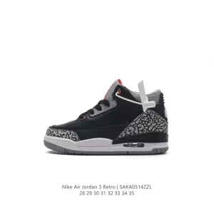 Jordan Air 3 Retro SE Kids Basketball Shoes