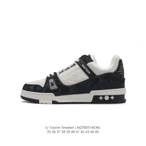 Louis Vuitton Trainer Sneaker Low Basketball Shoes by Virgil Abloh