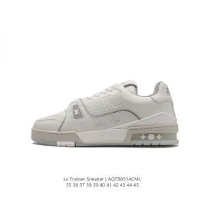 Louis Vuitton Trainer Sneaker Low Basketball Shoe by Virgil Abloh