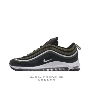 Nike Air Max 97 Low Top Running Shoes with Visible Air Cushioning