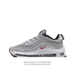 Nike Air Max 97 Low Top Running Shoes with Visible Air Cushion