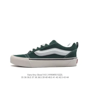 Vans Knu Skool VR3 LX Bread Shoe in Black Suede