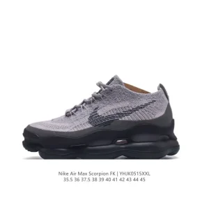 Nike Air Max Scorpion FK Sneakers with Full-Length Air Cushioning and Thick Sole