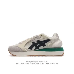 ASICS Onitsuka Tiger Mexico 66 Classic Retro Leather Sneakers for Men and Women