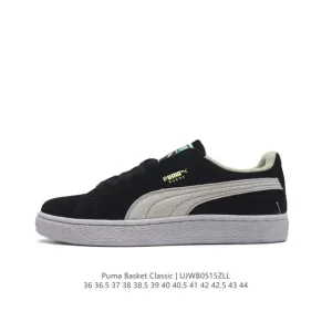 Puma Basket Classic Unisex Leather Casual Sneakers for Men and Women