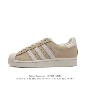 Adidas Superstar 82 Classic Shell Toe Leather Sneakers for Men and Women