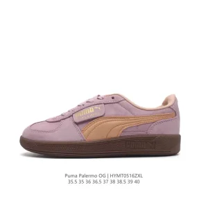PUMA Palermo OG Army Trainer Low-Top Sneakers for Men and Women
