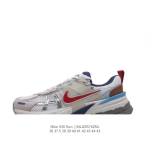Nike V2K Run Retro Running Shoes with Cushioning and Stability