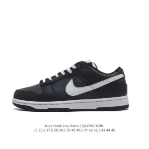 Nike SB Dunk Low Pro DJ6188-002 Vintage Leather Skate Shoes for Men and Women