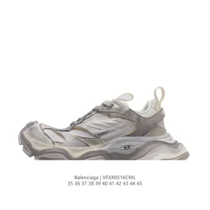 Balenciaga Cargo Sneaker 5XL White Black Vintage Thick Sole