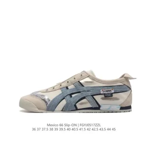 ASICS Onitsuka Tiger Mexico 66 Classic Retro Sneakers for Men and Women