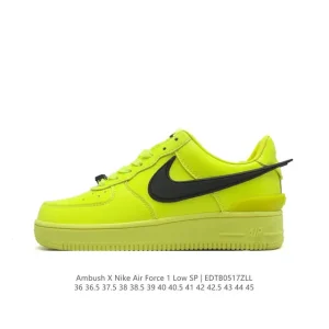 Nike Air Force 1 '07 Low Ambush Collaboration Leather Sneakers