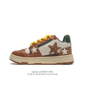 Kaalixto Star Chunky Sole Fashion Sneakers for Men and Women