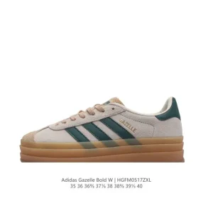 Adidas Gazelle Bold Thick Sole Retro Suede Women's Sneakers
