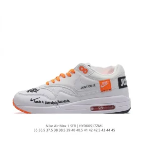 Nike Air Max 1 Men's and Women's Running Shoes with Air Cushioning and Vintage Design