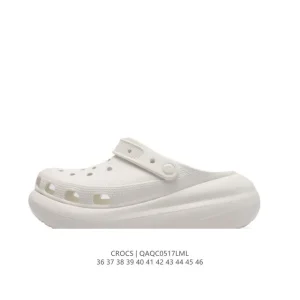 Crocs Unisex Thick Sole Height Increase Beach Sandals for Men and Women