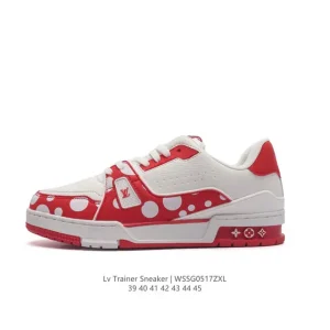 Louis Vuitton Trainer Sneaker Low Top Men's Shoes
