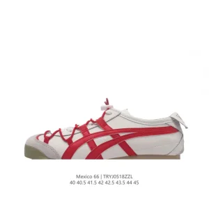 Onitsuka Tiger Mexico 66 Classic Retro Canvas Sneakers for Men and Women