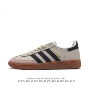 Adidas Handball Spezial Classic Leather Sneakers with Rubber Sole