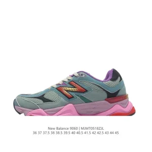 New Balance 9060 Fuchsia Dad Shoe with Abzorb Cushioning