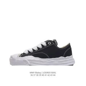 Mmy Blakey Canvas Low Sneakers with Dissolved Sole
