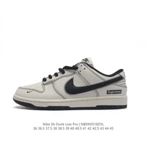 Nike SB Dunk Low Pro Skateboarding Shoes with Zoom Air Cushioning for Men and Women