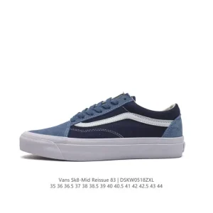 Vans Sk8-Mid Classic Canvas Skate Shoes for Men and Women