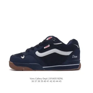 Dime x Vans Rowley XLT Navy Blue Y2K Skate Shoes