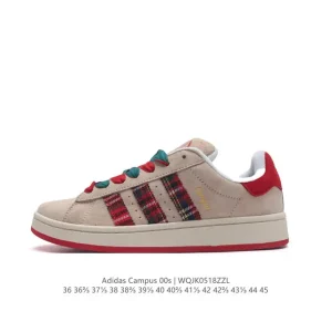 Adidas Campus 00S Unisex Retro Bread Shoe in Classic White