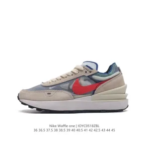 Nike Waffle One Men's and Women's Lifestyle Shoes with Classic Waffle Sole