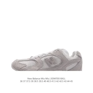 Miu Miu x New Balance 530 Sl Retro Leather Sneakers for Men and Women