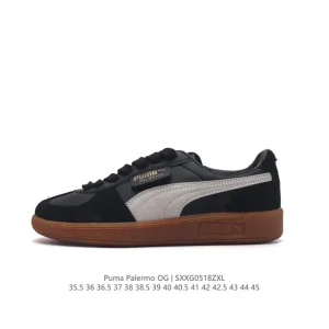 PUMA Palermo OG Army Trainer Low-Top Sneakers for Men and Women