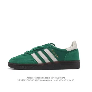Adidas Handball Spezial Classic Leather Sneakers for Men and Women