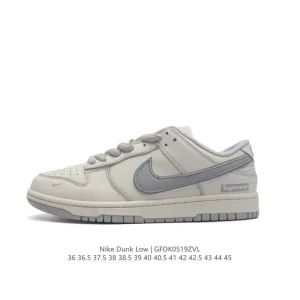 Nike SB Dunk Low Pro Rm2308-233 Vintage Leather Skateboarding Shoes