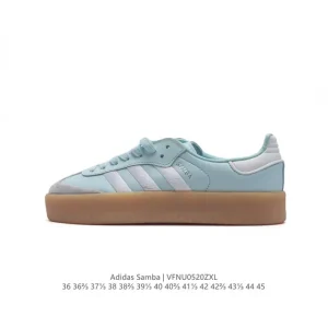 Adidas Originals Samba OG Shoes Classic Leather Sneakers White T-toe