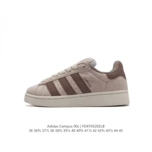 Adidas Campus 00S Unisex Retro Bread Shoe in White and Blue