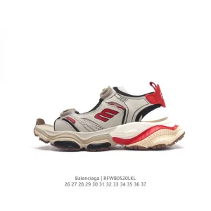 Balenciaga Kids Summer Sandals - Breathable Anti-Odor Lightweight Shoes