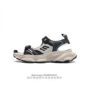 Balenciaga Kids Summer Sandals Lightweight Breathable Mesh Shoes