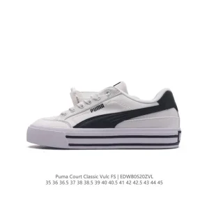 Puma Court Low Unisex Skateboard Shoes with SoftFoam+ Cushioning