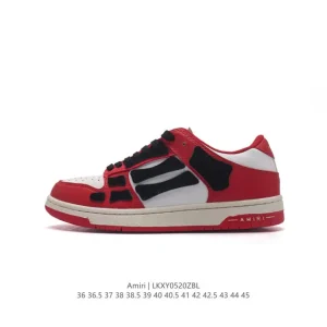 Amiri Skeleton Low Top Sneakers Men Women Casual Shoes