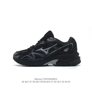 Mizuno Wave Retro Fashion Casual Running Shoes for Men and Women