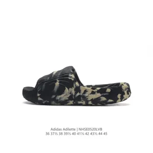 Adidas Original Adilette 22 Slide Sandal 3D Printed Summer Beach Shoe