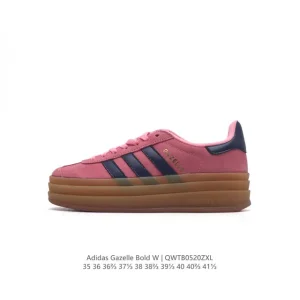 Adidas Gazelle Bold Retro Thick Sole Women's Sneakers Vintage Style
